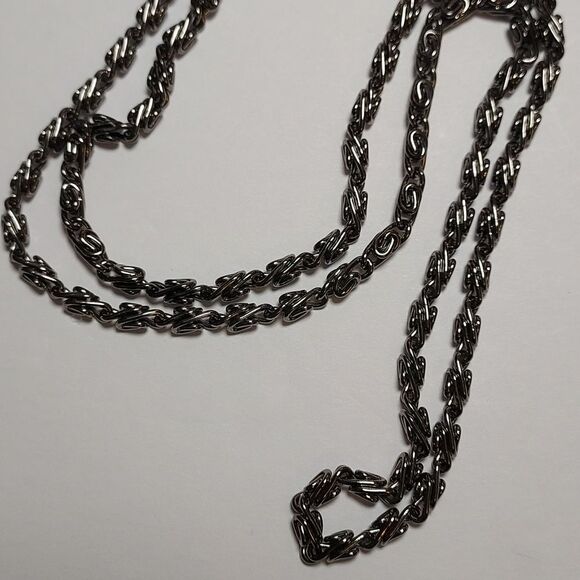 Vintage Black Evening Bag Fabric Kisslock With Rhinestones - Picture 12 of 14